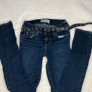 Girls 12 slim Abercrombie jeans